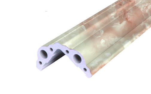 Luxury PVC Moulding Profiles Foam Faux Marble Frame Fire - Retardant