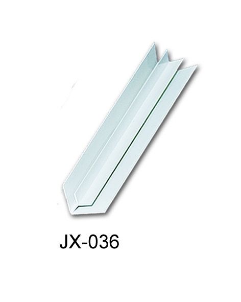 Anti - Oxidation PVC Extrusion Profiles Hot Stamping For Internal Corner